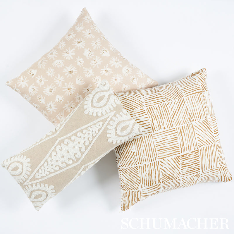 Schumacher Katama Caramel Fabric 179902