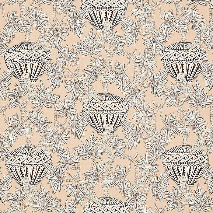 Schumacher Santarem Neutral Fabric Sample 179942