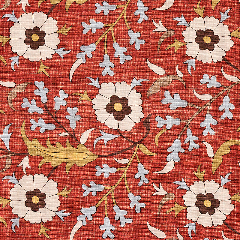 Schumacher Floralia Pompeii Fabric 179950