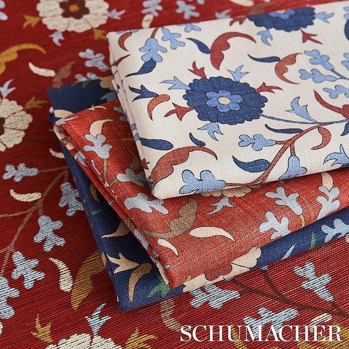 Schumacher Floralia Pompeii Fabric 179950