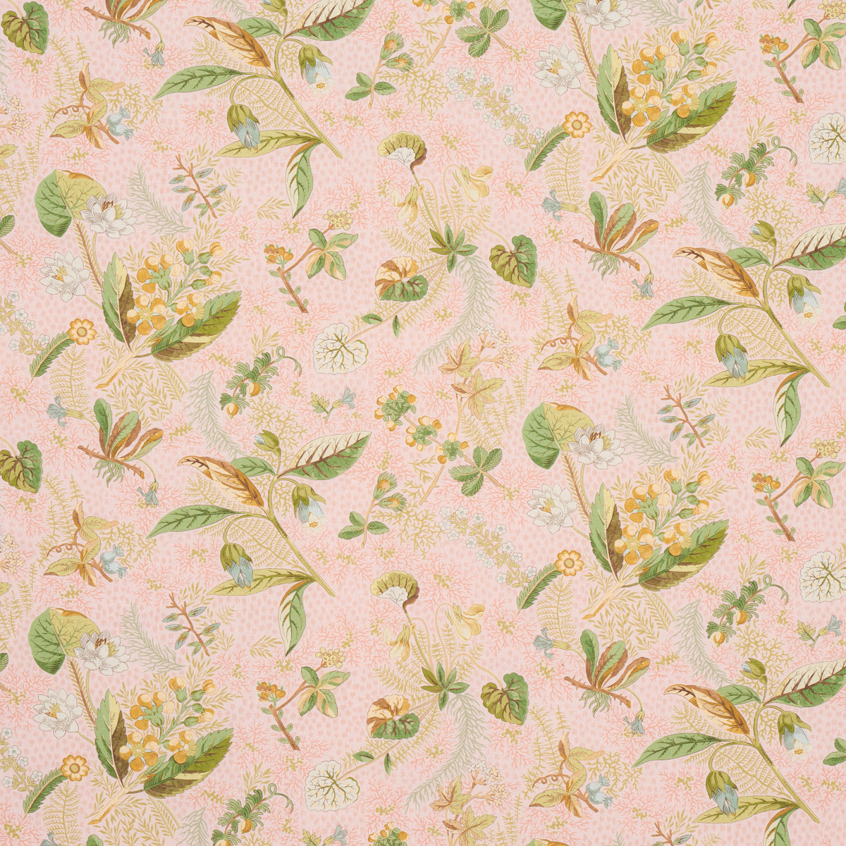 Schumacher Blackwell Linen Blush Fabric 180092