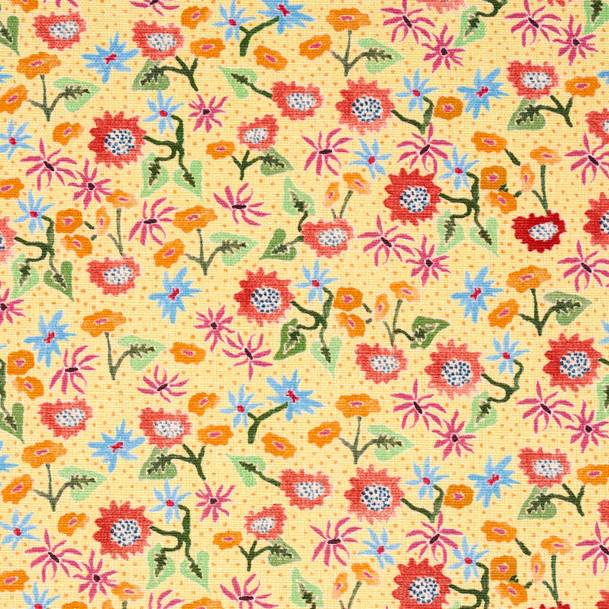 Schumacher Calico Giverny Fabric 180172