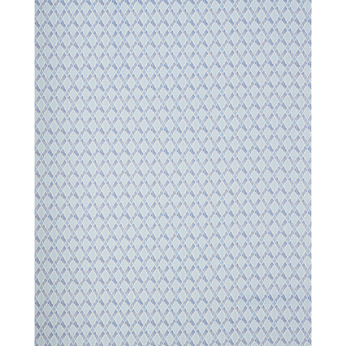 Schumacher Dexter Indoor/Outdoor Blues Fabric Sample 180230