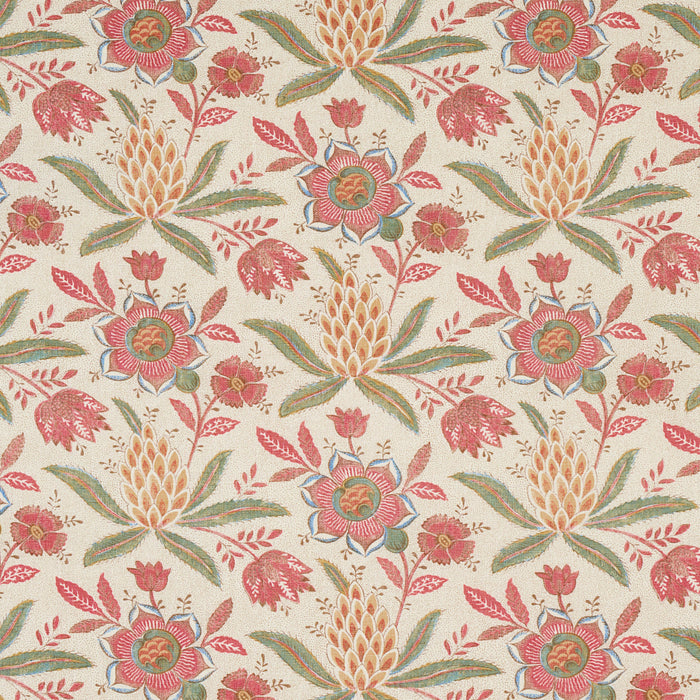 Schumacher Lafayette Botanical Document Fabric Sample 180250