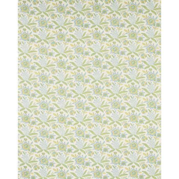 Schumacher Lafayette Botanical Moss Fabric Sample 180253