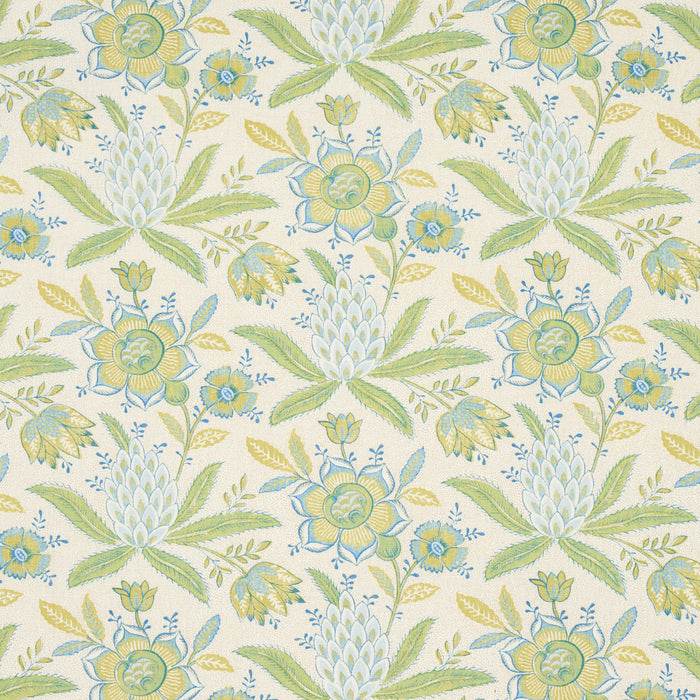 Schumacher Lafayette Botanical Moss Fabric 180253