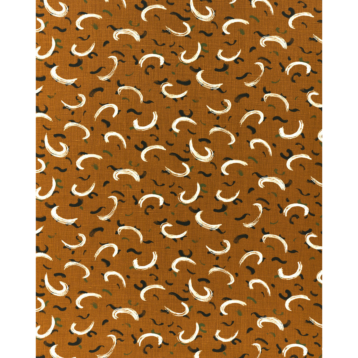 Schumacher Brushmark Gold Fabric Sample 180401