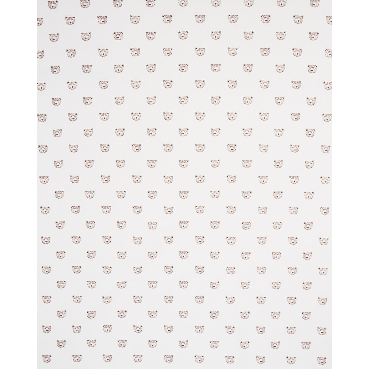 Schumacher Bear High Performance Print Ivory Fabric 180470