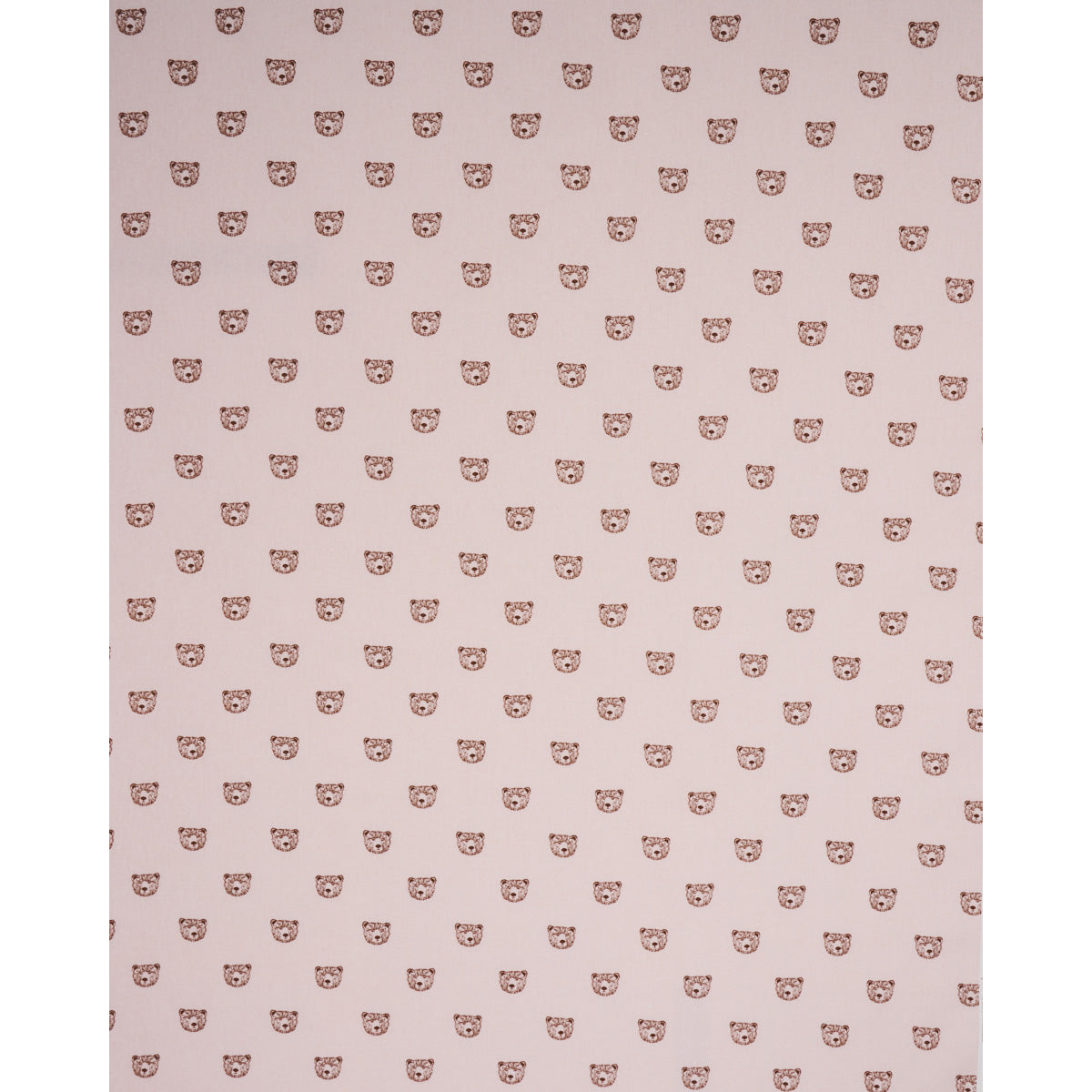 Schumacher Bear High Performance Print Blush Fabric 180471