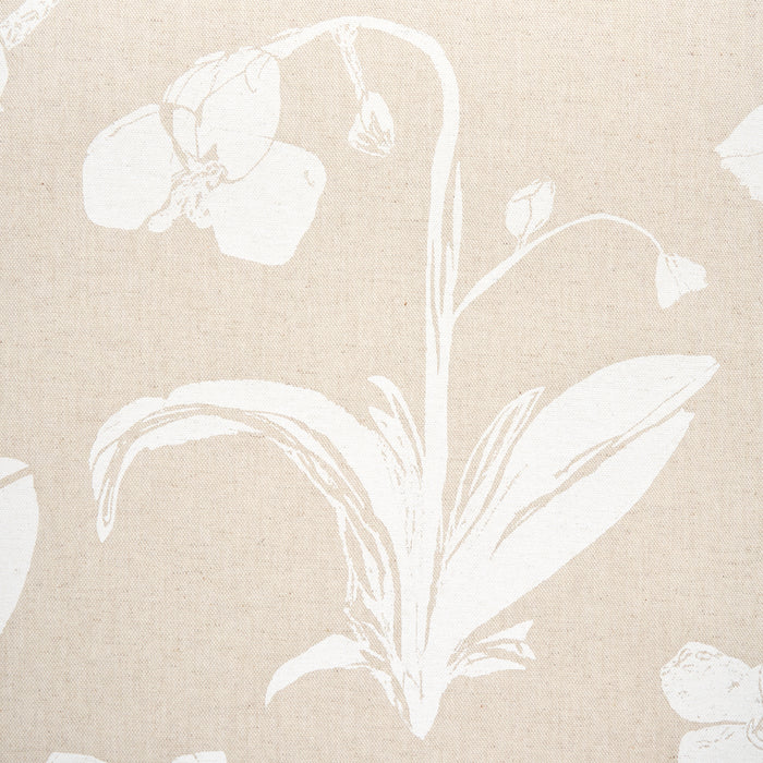 Schumacher Orchids Have Dreams Light Neutral Fabric 180511