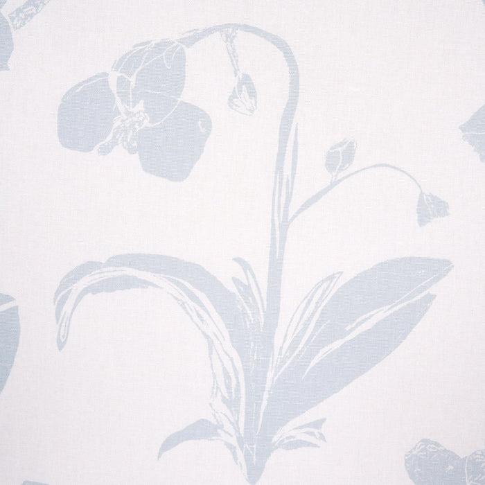 Schumacher Orchids Have Dreams Sky Fabric Sample 180512