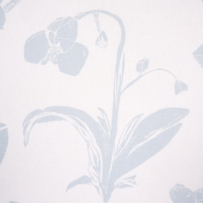 Schumacher Orchids Have Dreams Sky Fabric 180512