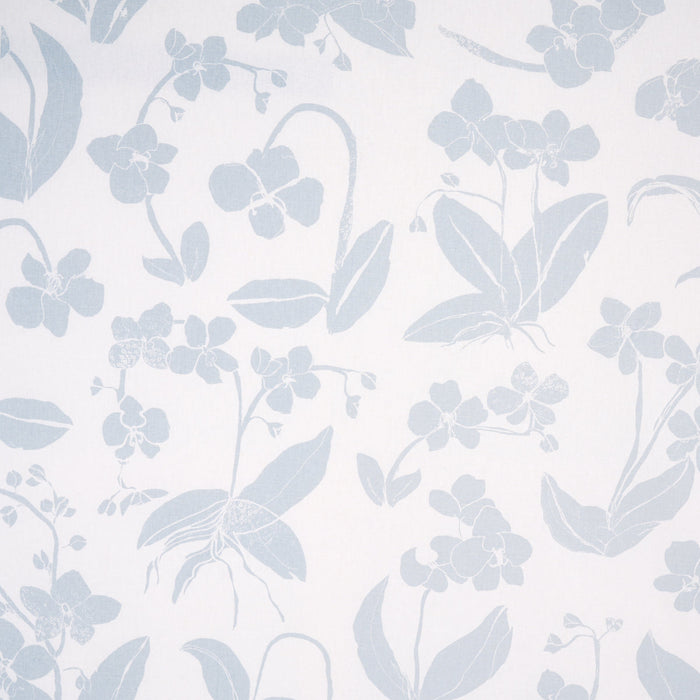 Schumacher Orchids Have Dreams Sky Fabric Sample 180512