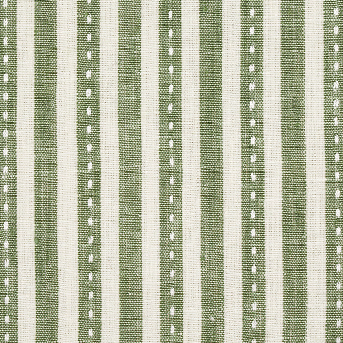 Schumacher Mathis Ticking Stripe Sage Fabric 180591.0