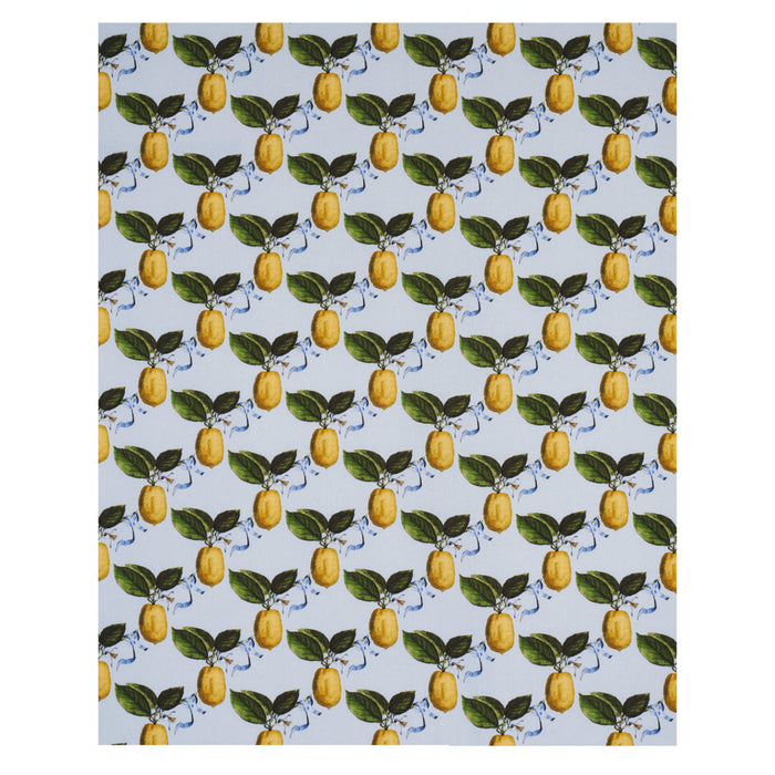 Schumacher Le Citron Sky Fabric Sample 180631