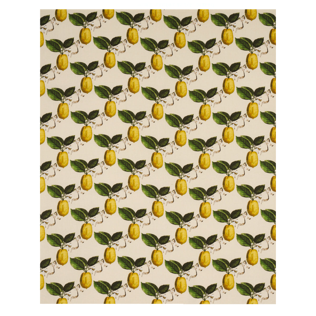 Schumacher Le Citron Natural Fabric Sample 180632