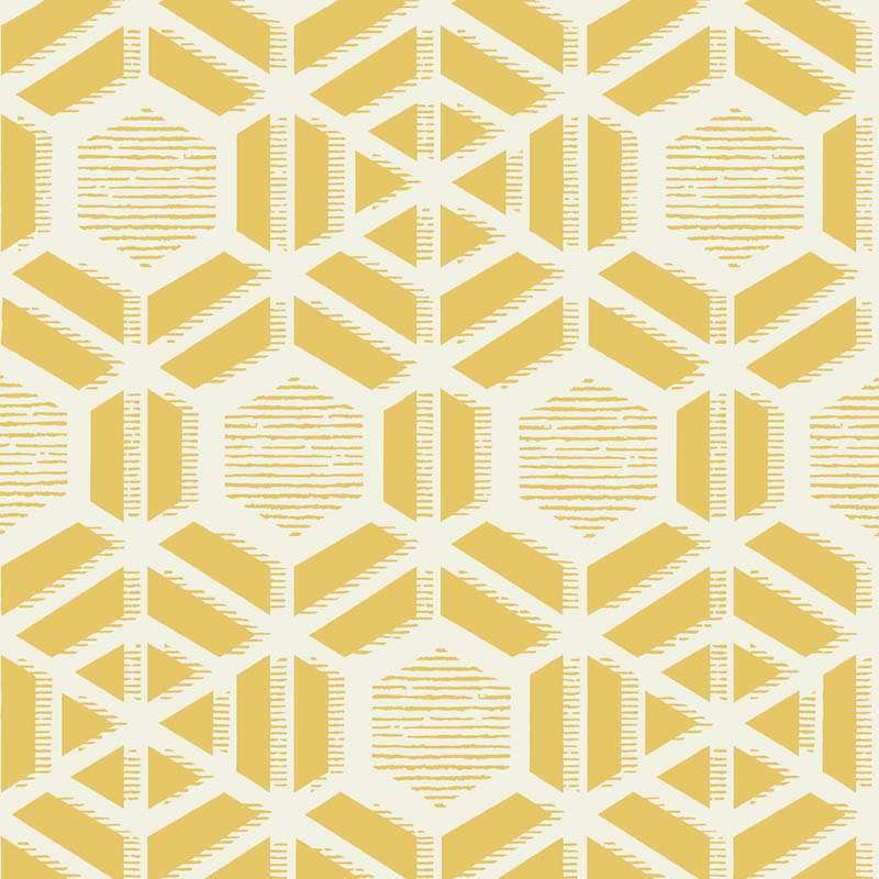 Maxwell Capri Ochre Wallpaper 190512605.0