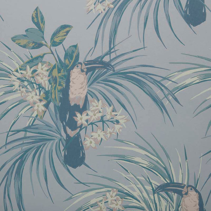 Maxwell Le Toucan Pale Blue Wallpaper 190713501.0