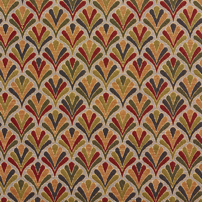 Charlotte Heather Fan Fabric 1974