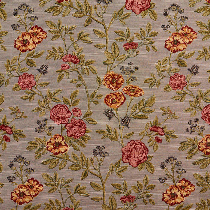 Charlotte Heather Bouquet Fabric Sample 1978