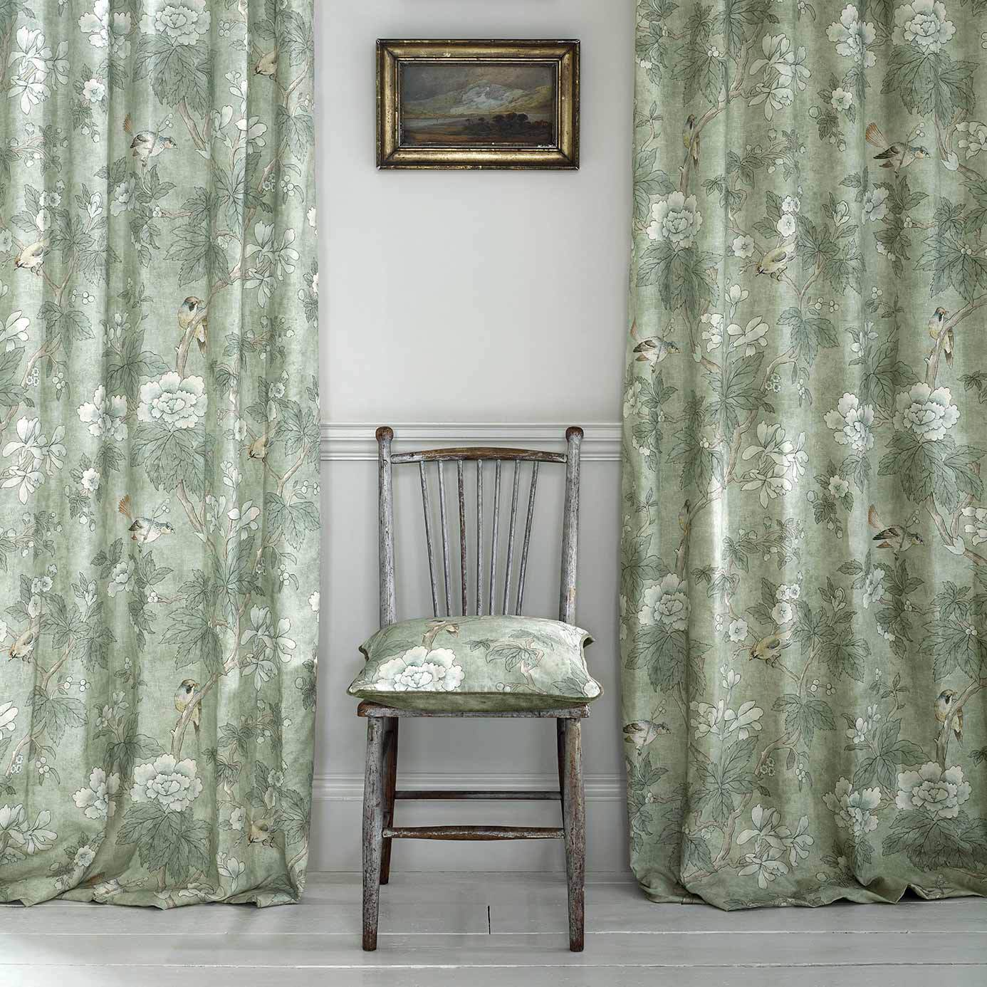 Sanderson Chiswick Grove Sage 226370 Fabric DDAM226370