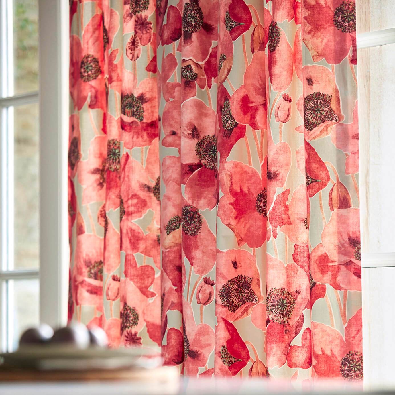 Sanderson Embleton Sienna/Dove 226428 Fabric DEBB226428