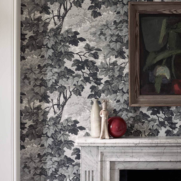 Zoffany Richmond Park Paris Grey 312861 Wallpaper ZDAR312861