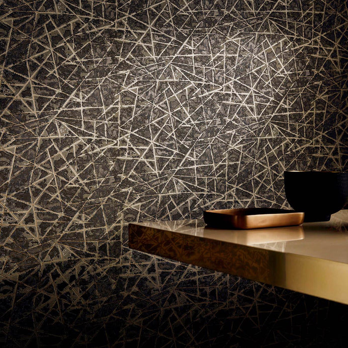 Harlequin Shatter Ivory/Pebble 111853 Wallpaper EANV111853