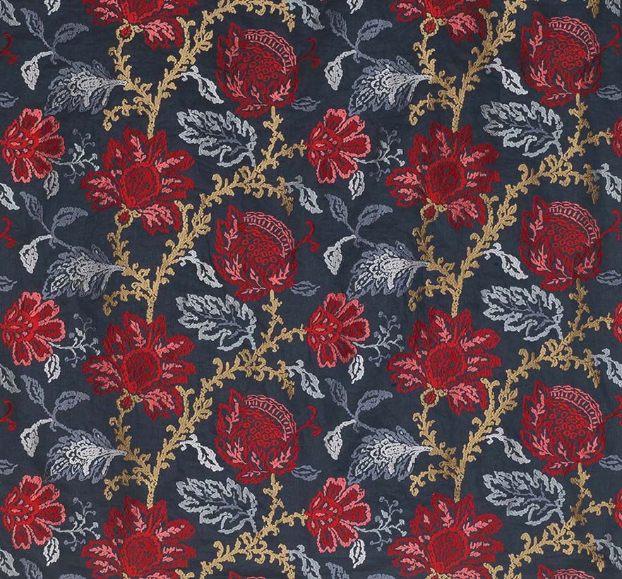 Nina Campbell Coromandel 1 Fabric NCF4243-01