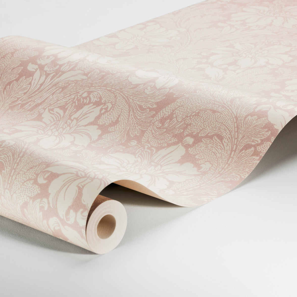 Schumacher Acanthus Garden Blush Wallpaper 2009