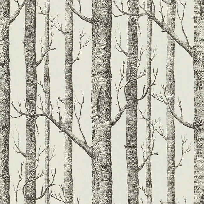 Lee Jofa Woods Print Graphite Fabric 2009142.18.0