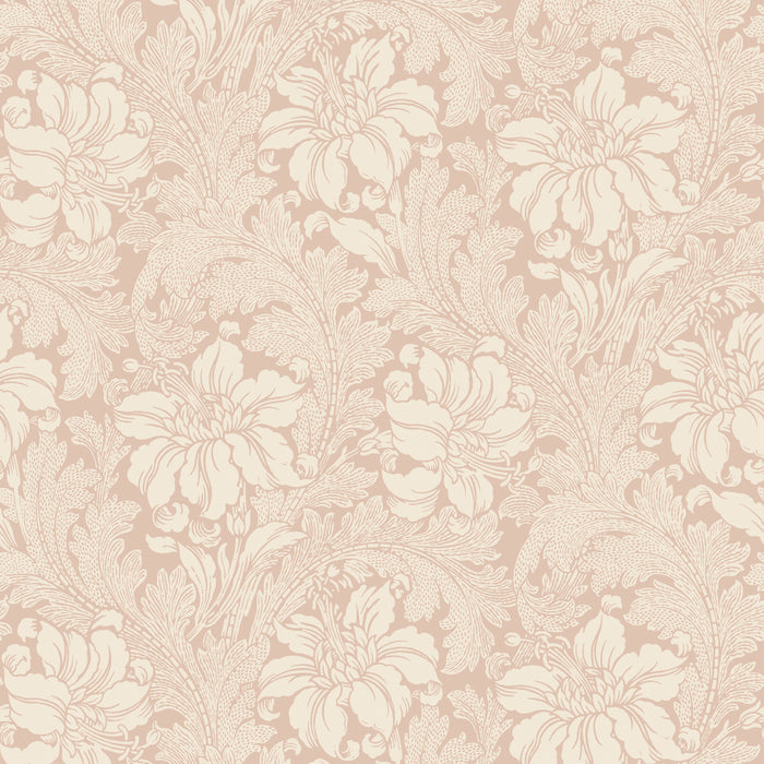 Schumacher Acanthus Garden Blush Wallpaper 2009