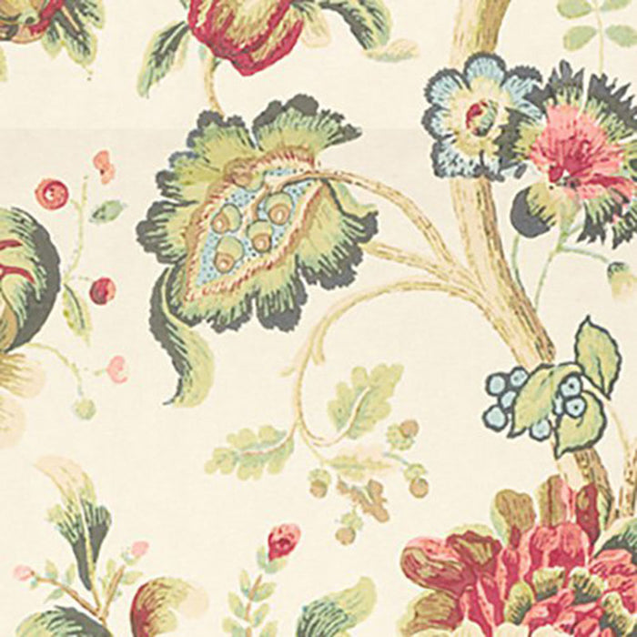 Lee Jofa Treyes Print Pink/Green Fabric 2010151.73.0