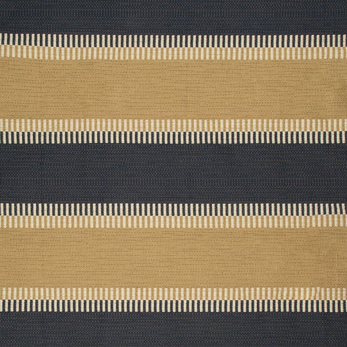 Lee Jofa Dorinda Stripe Camel/Indigo Fabric 2012128.650.0