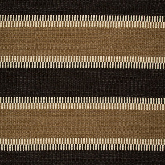 Lee Jofa Dorinda Stripe Mocha/Onyx Fabric 2012128.688.0