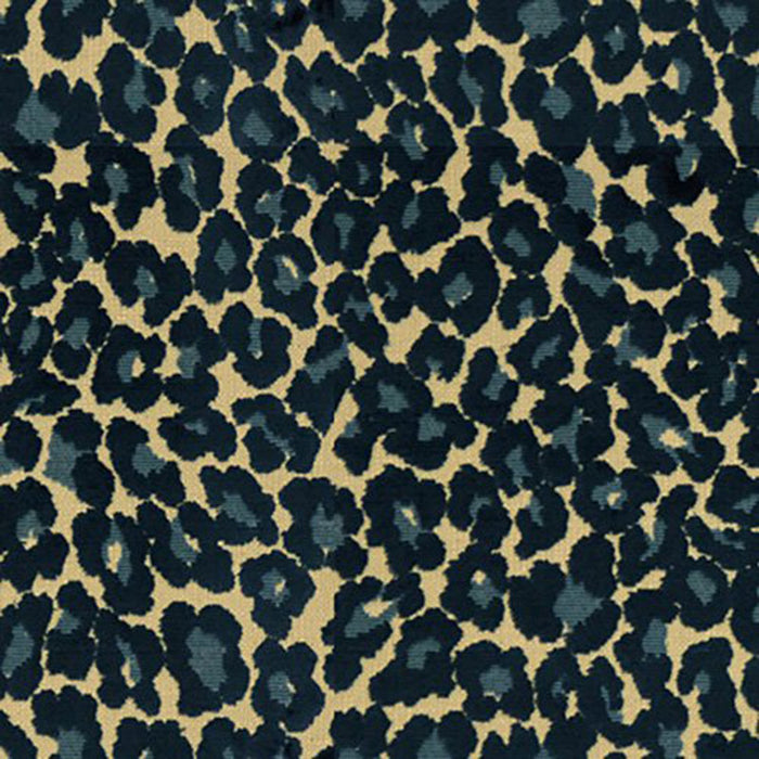 Lee Jofa Le Leopard Sapphire Fabric 2012148.5.0