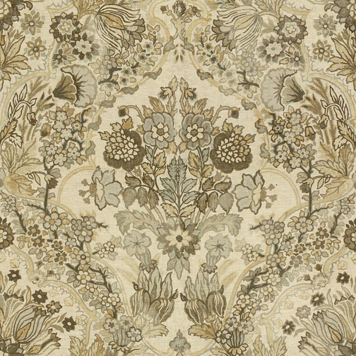 Lee Jofa Tetbury Grey/Bisque Fabric 2013134.611.0