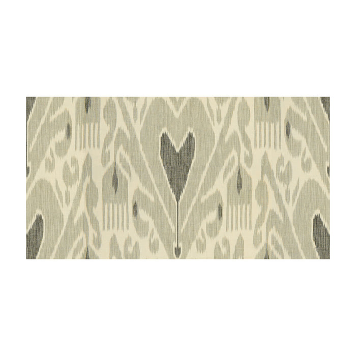 Lee Jofa Khalat Ikat Ebony/Pewter Fabric 2013138.811.0