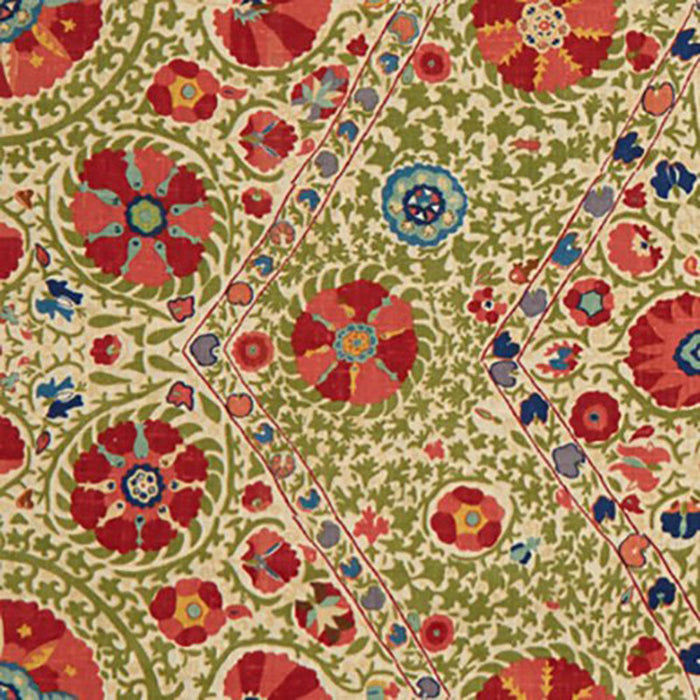 Lee Jofa Turkistan Red/Green Fabric 2013142.319.0