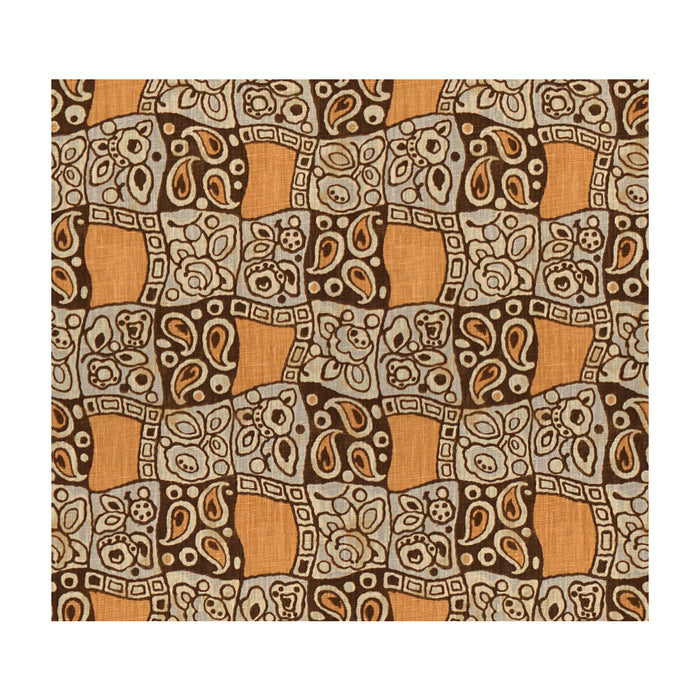 Lee Jofa Margaret Whiskey/Brown Fabric 2015110.684.0