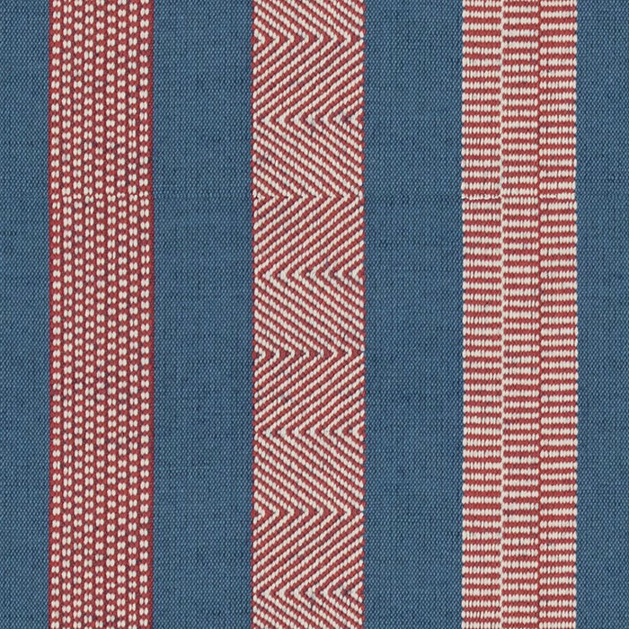 Lee Jofa Berber Denim/Ruby Fabric 2017100.519.0