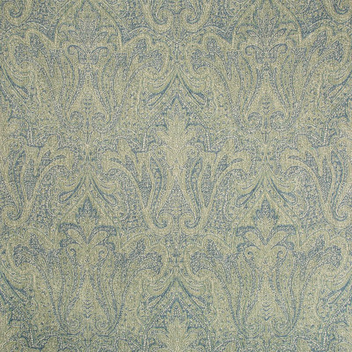 Lee Jofa Toccoa Paisley Jade/Navy Fabric 2017126.503.0