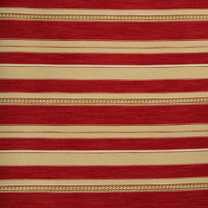 Lee Jofa Entoto Stripe Red/Ochre Fabric 2017143.940.0