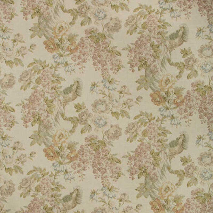 Lee Jofa Montecito Floral Olive/Plum Fabric 2018139.103.0