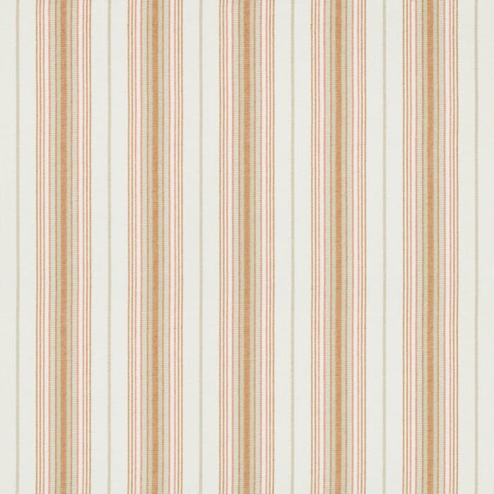 Lee Jofa Cassis Stripe Tangerine Fabric 2018147.112.0