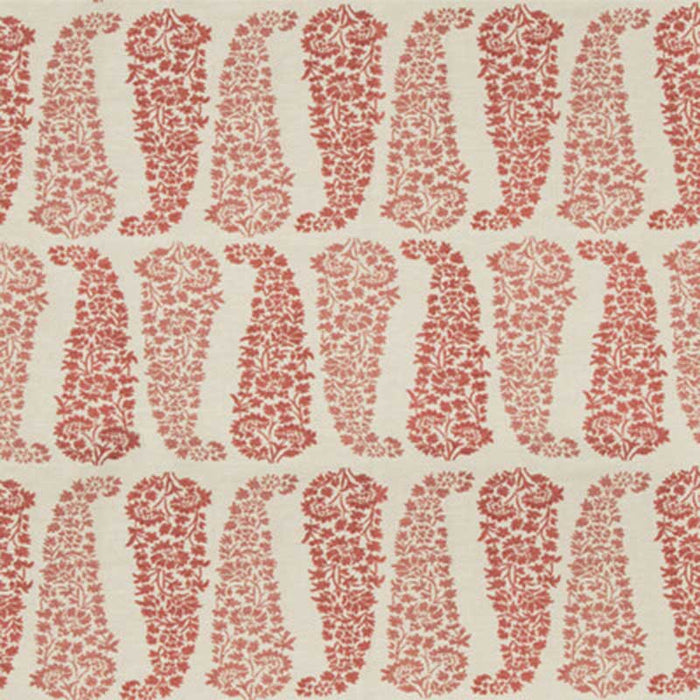 Lee Jofa Lanare Paisley Beige/Berry Fabric 2018149.169.0