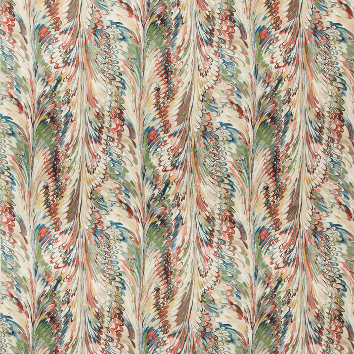 Lee Jofa Taplow Print Spice/Leaf Fabric 2019114.139.0