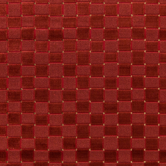 Lee Jofa Levens Velvet Ruby Fabric 2019118.19.0