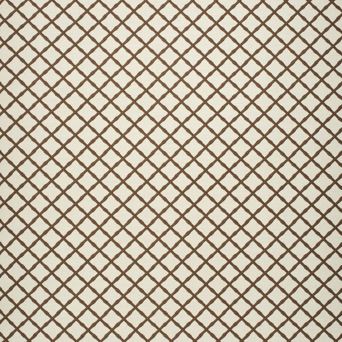 Lee Jofa Bamboo Trellis Brown Fabric 2020115.166.0