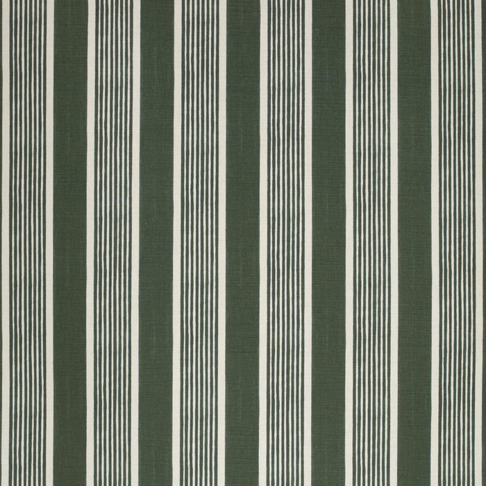 Lee Jofa Elba Stripe Dark Green Fabric 2020131.303.0